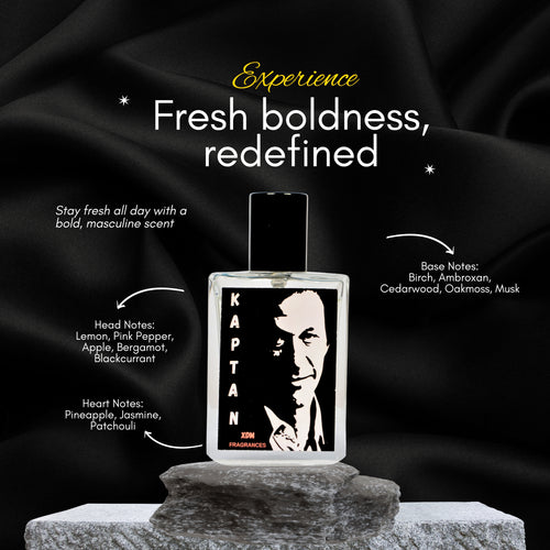 KAPTAN by XDM Fragrances – The Essence of Leadership and Class