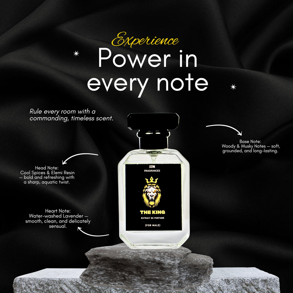 THE KING by XDM Fragrances – 50 ml | The Essence of Leadership & Class