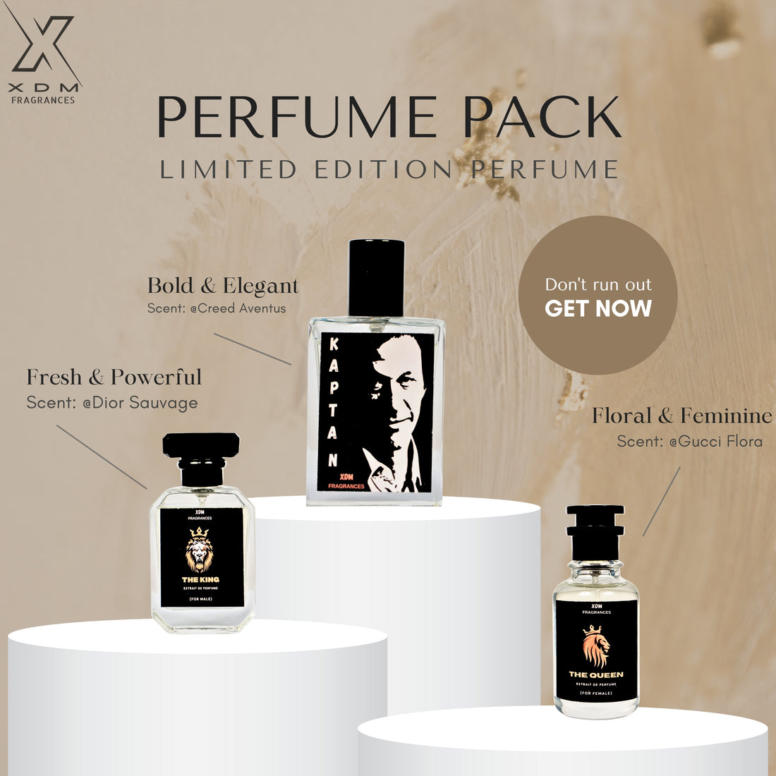 XDM Fragrances Testers Kit  – Discover Your Signature Scent